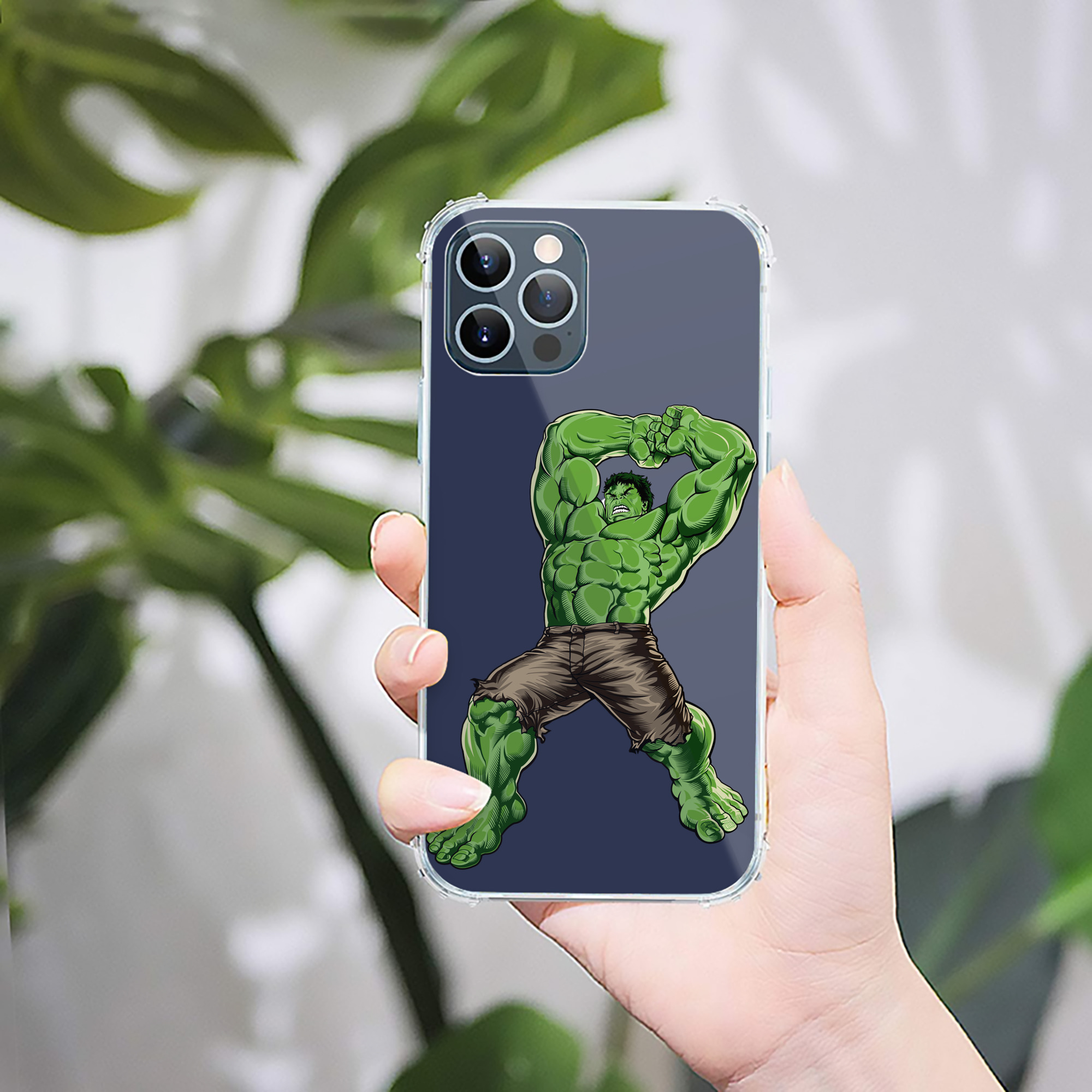 （画像用） アベンジャーズ The Avengers 【iPhone 12シリーズ対応】透明スマホケース（クリアソフトケース）